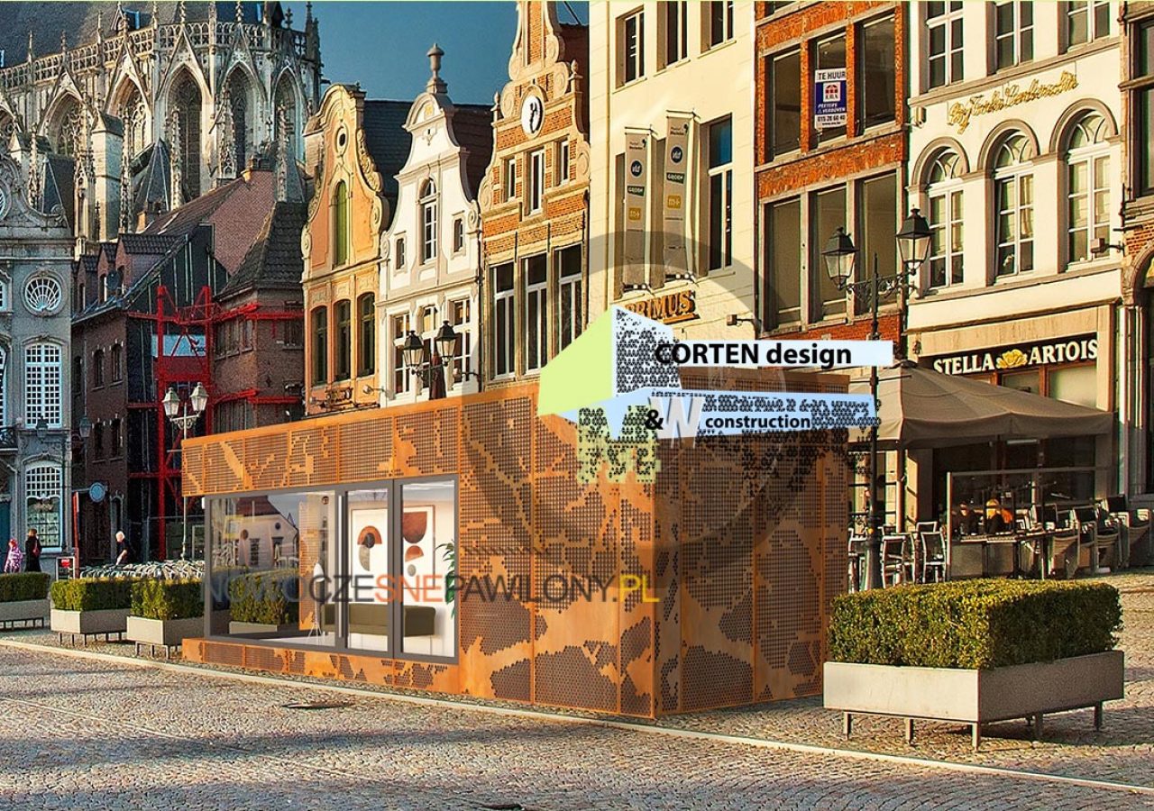 obchodní pavilony – pronájem - M&W CONSTRUCTION