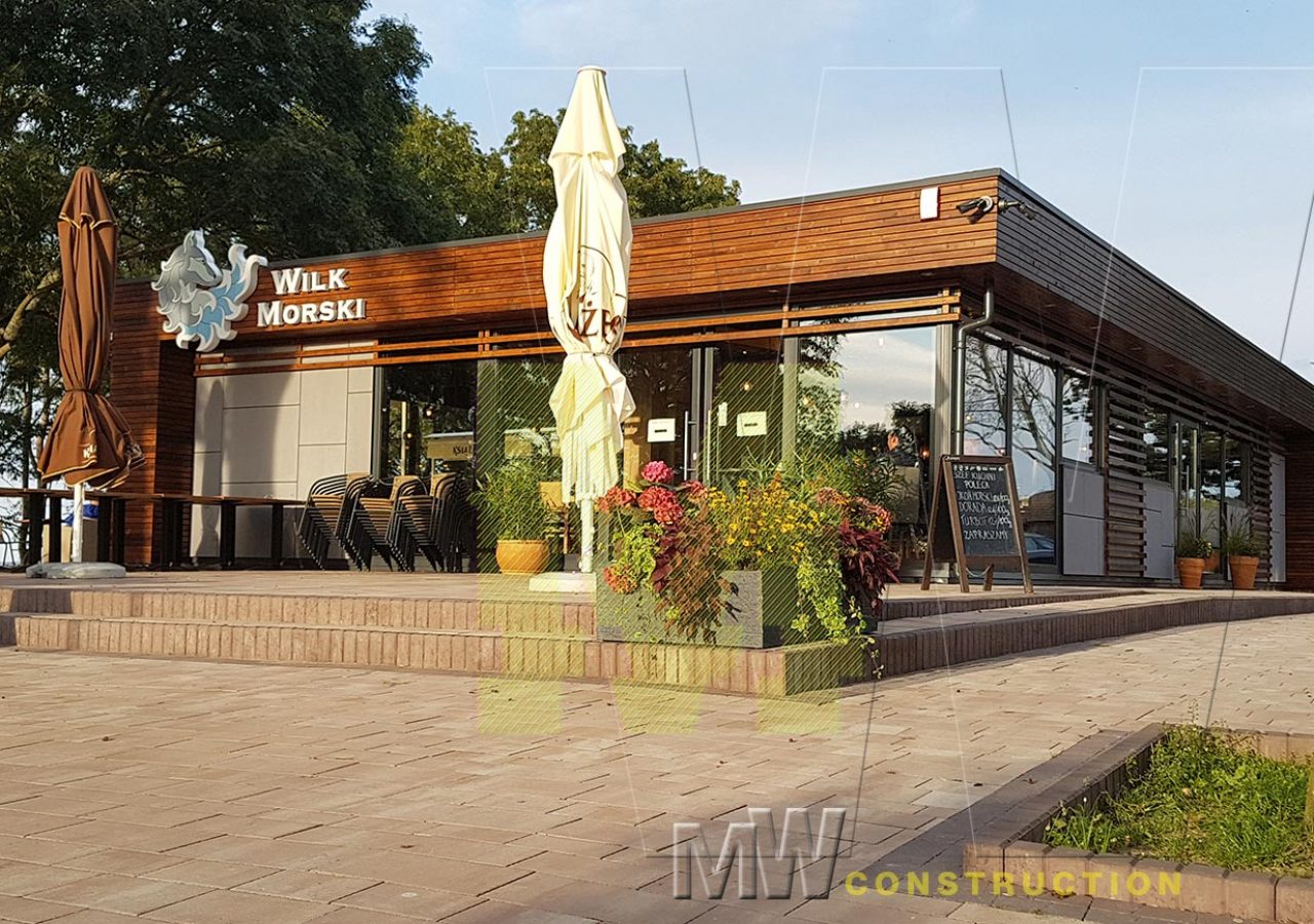 moderni restaurace pavilony – m&w construction