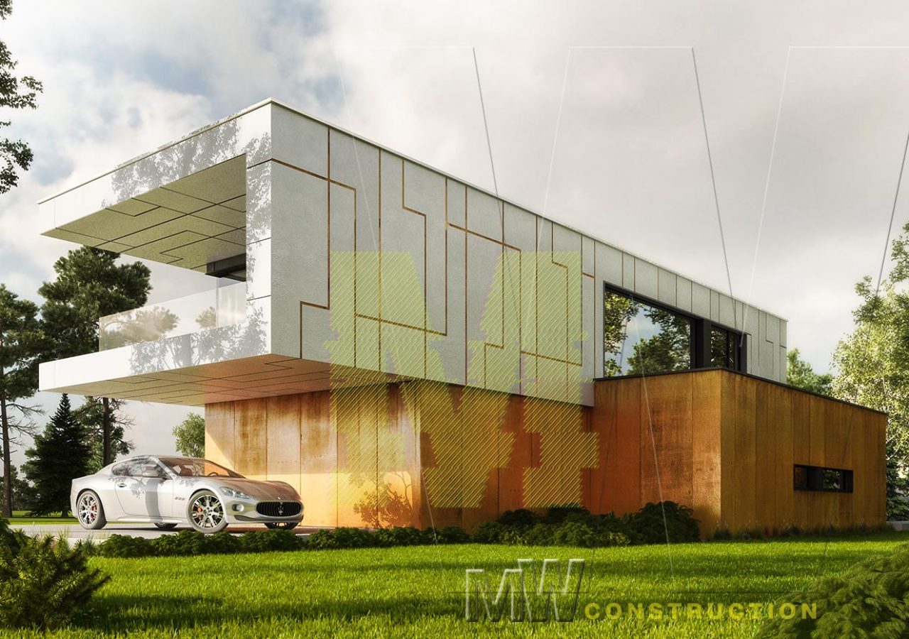 moderní modulární domy M&W CONSTRUCTION