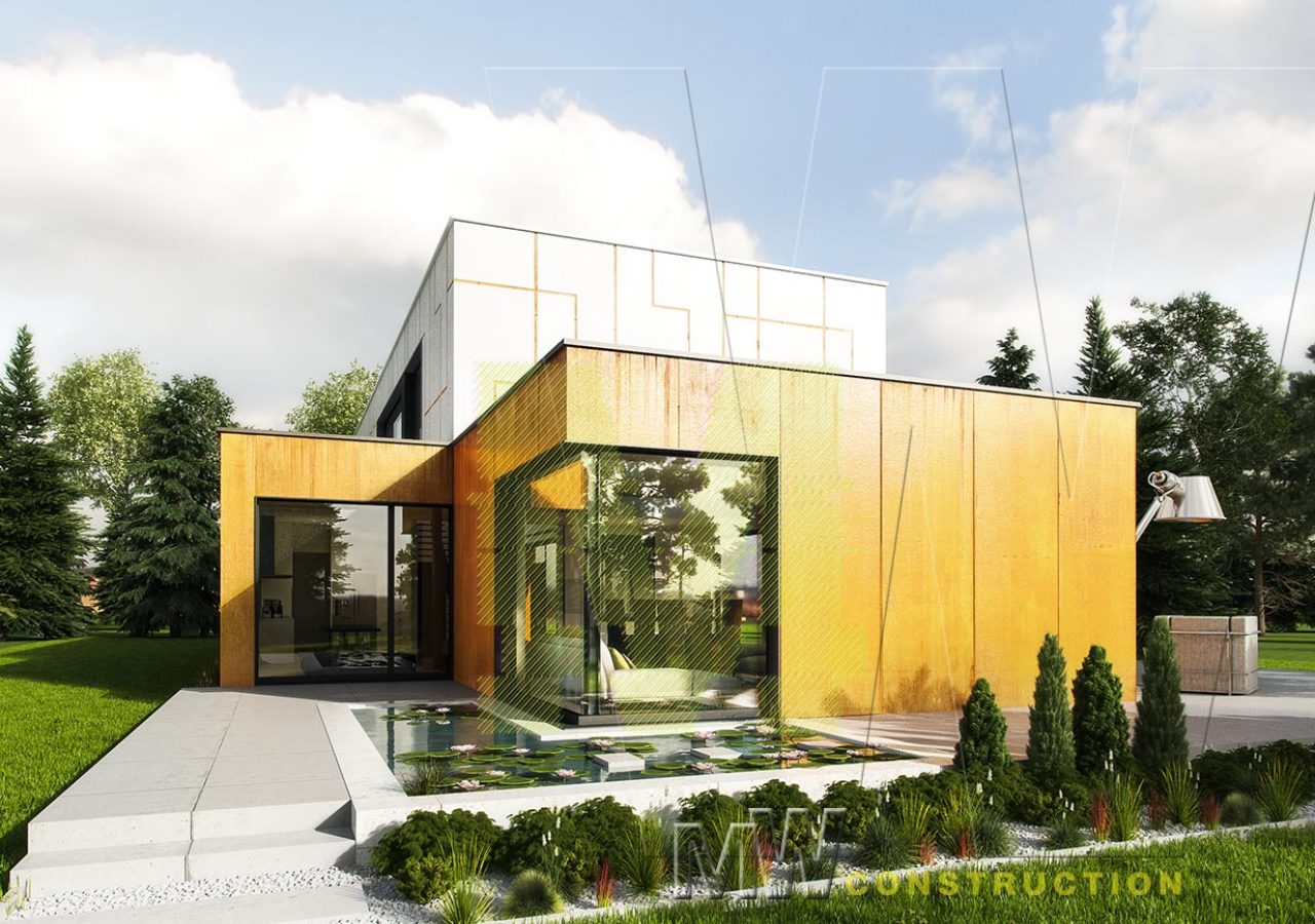 moderní fasády, eqitone, pavilony - m&w construction
