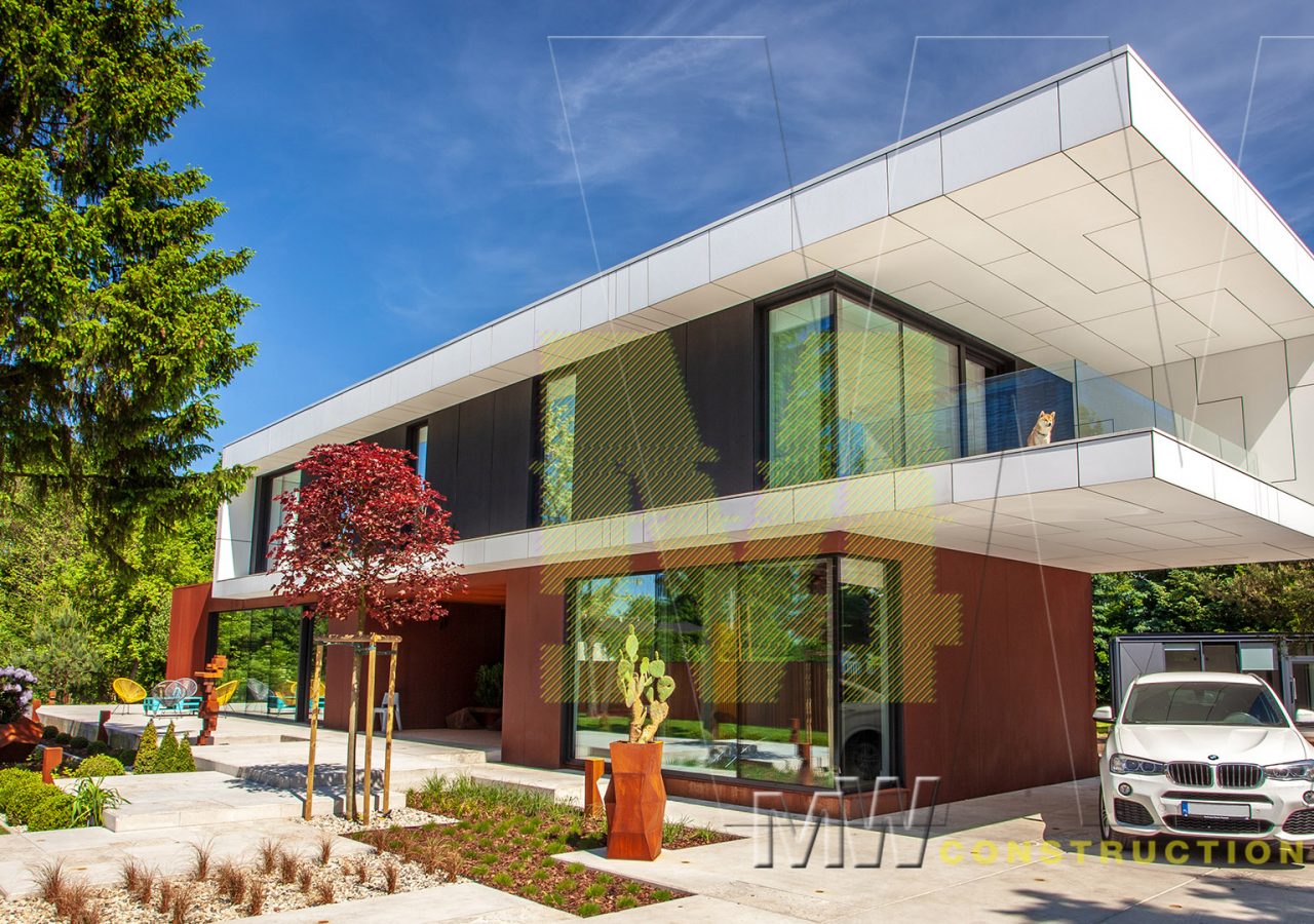 architekt, modulární konstrukce - M&W CONSTRUCTION