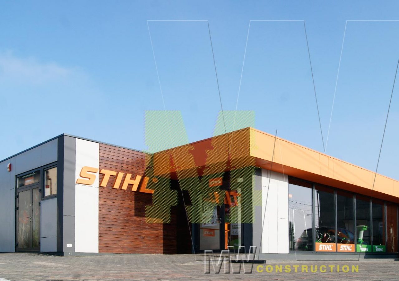 Kancelářské, komerční, bytové, sociální, sanitární a šatní pavilony