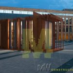 Obchodní pavilony, výroba pavilonů - M&W CONSTRUCTION