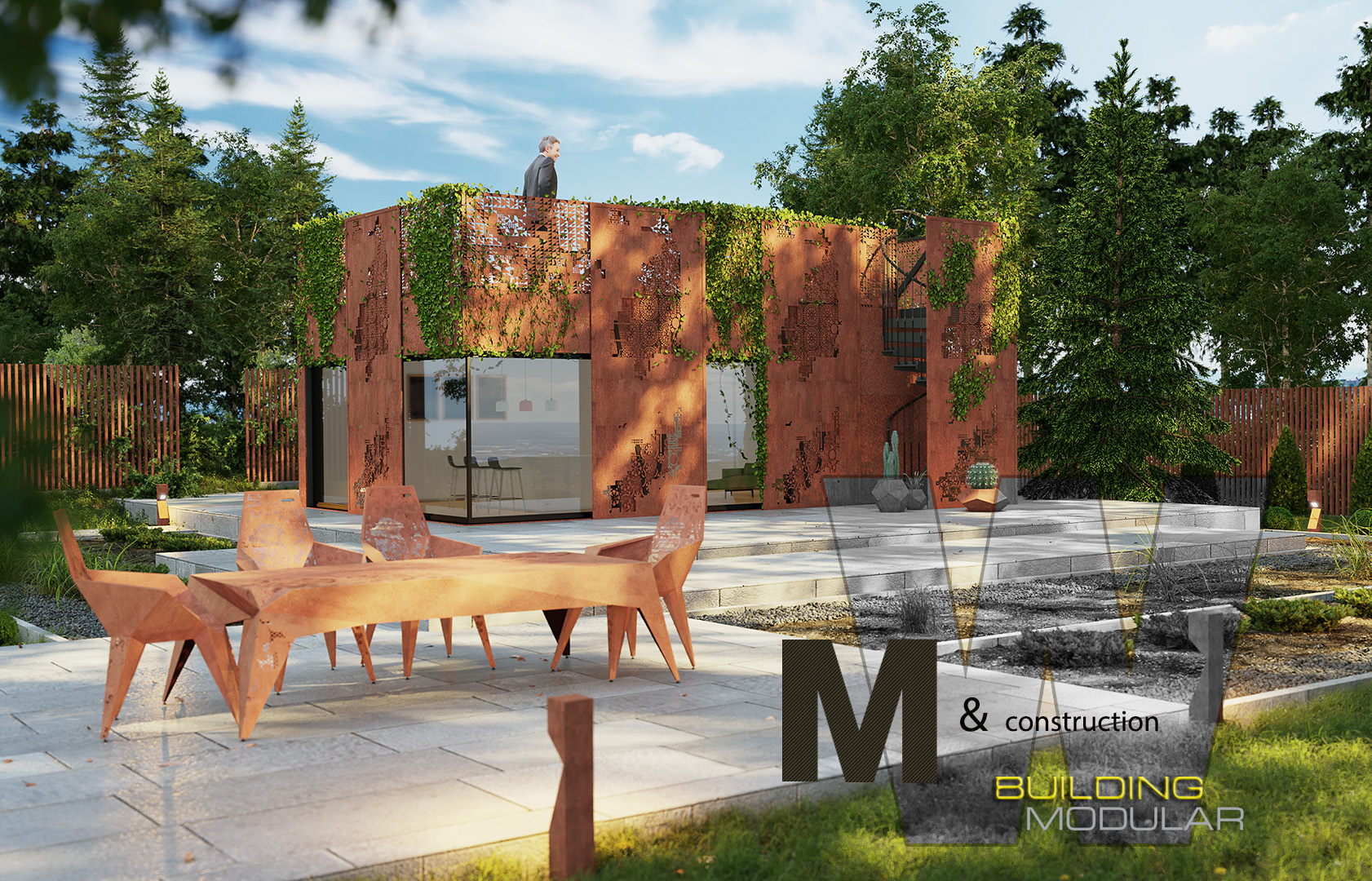 corten tarrace