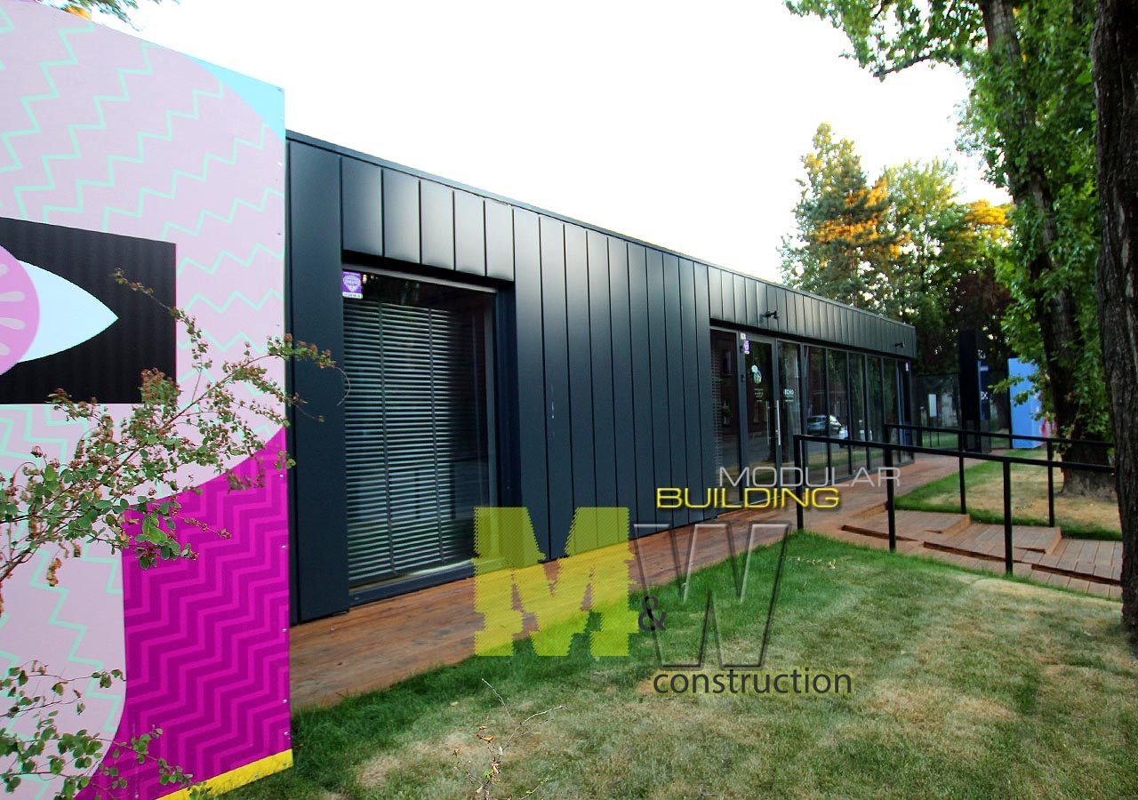 modulární mateřské školky, na prodej komerční pavilon