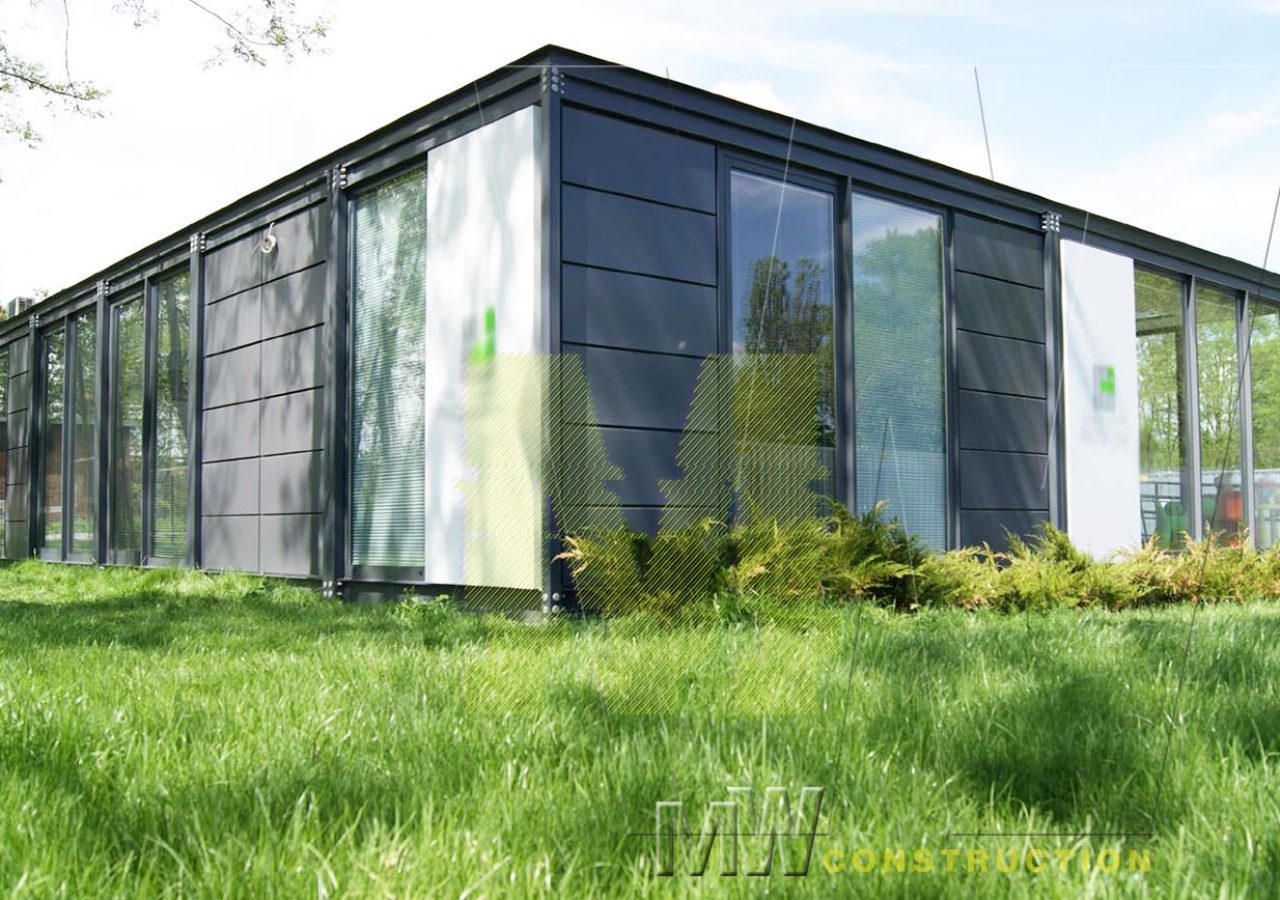 EQUITONE [linea] modulární budovy - m&w construction | Praha