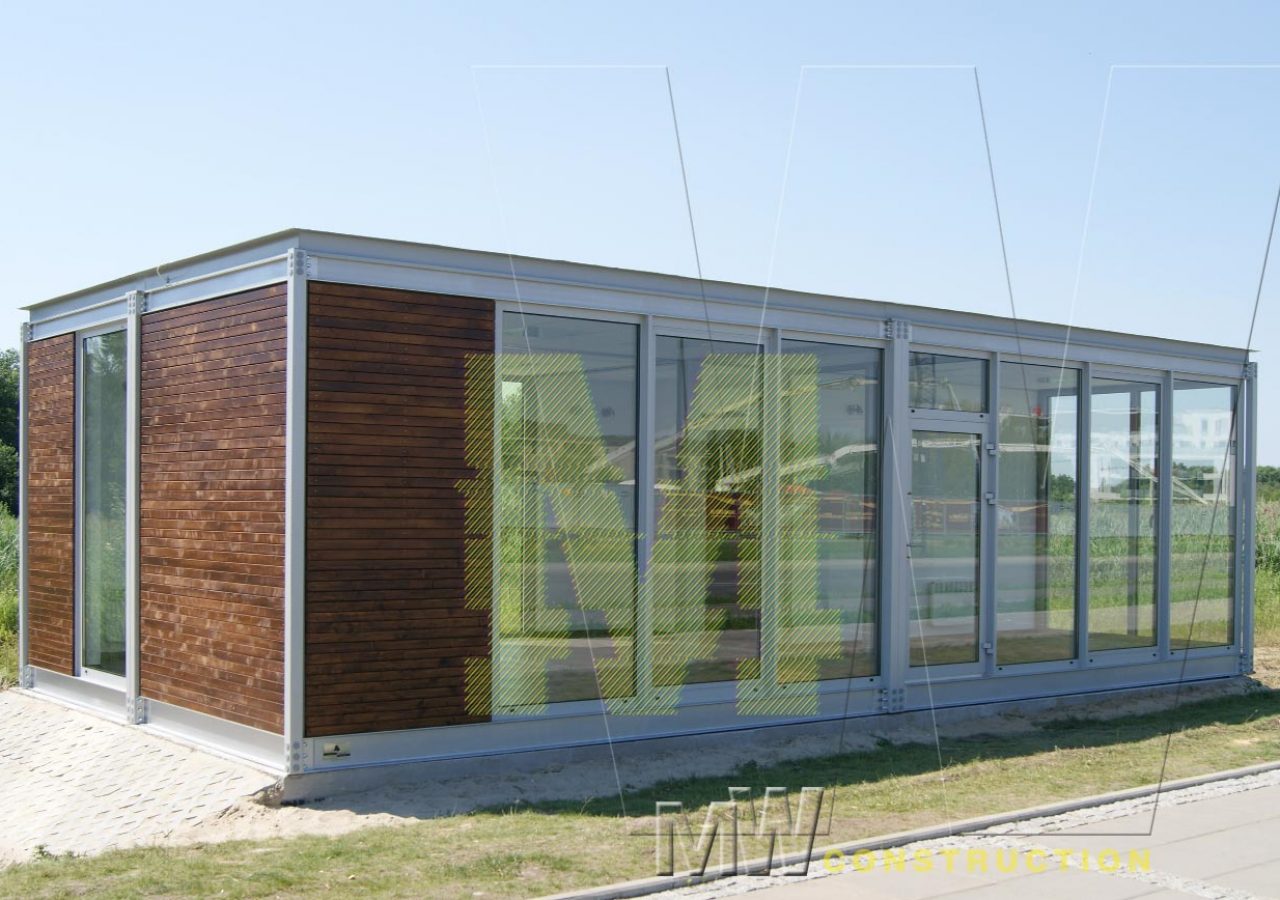 servisní pavilony - M&W CONSTRUCTION
