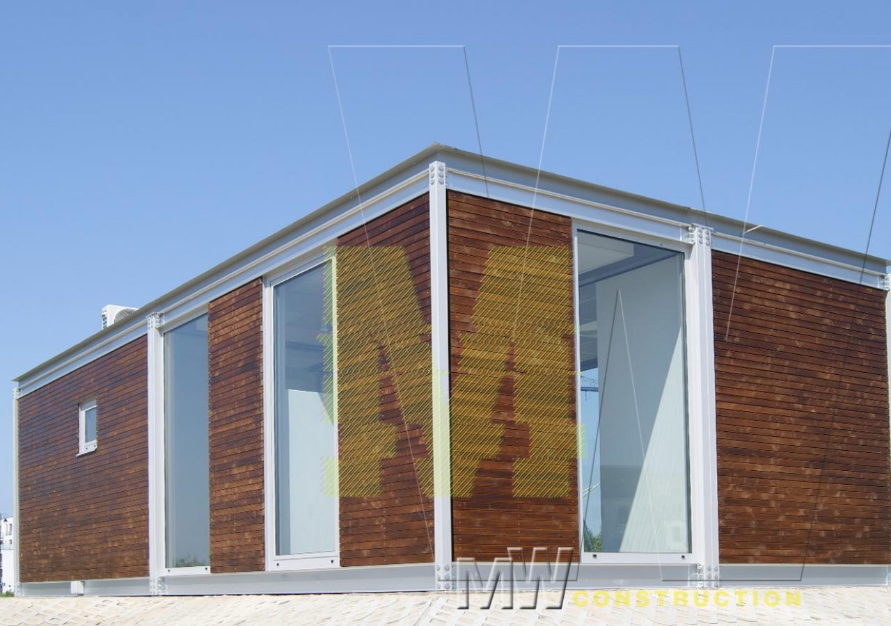 servisní pavilony - M&W CONSTRUCTION