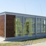 Hotový design komerčního pavilonu sendvičových panelů