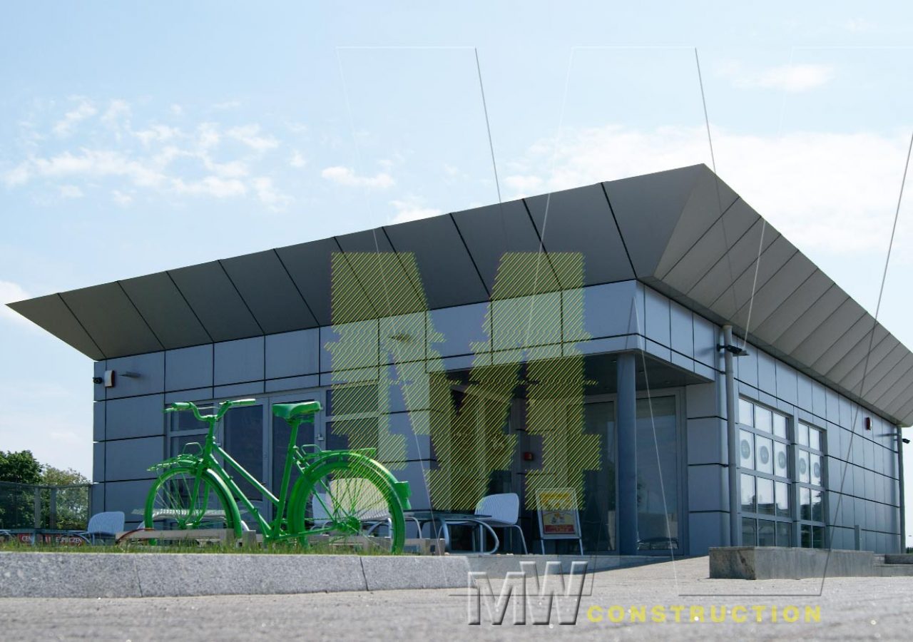 luxusní komerční pavilony - M&W CONSTRUCTION
