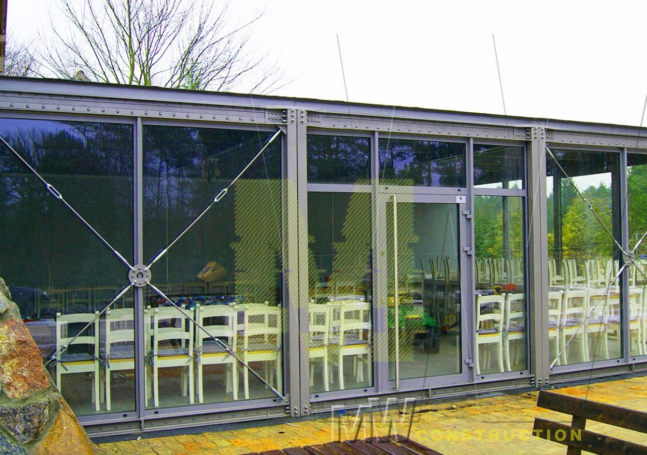 restaurace gastronomické pavilony – m&w construction