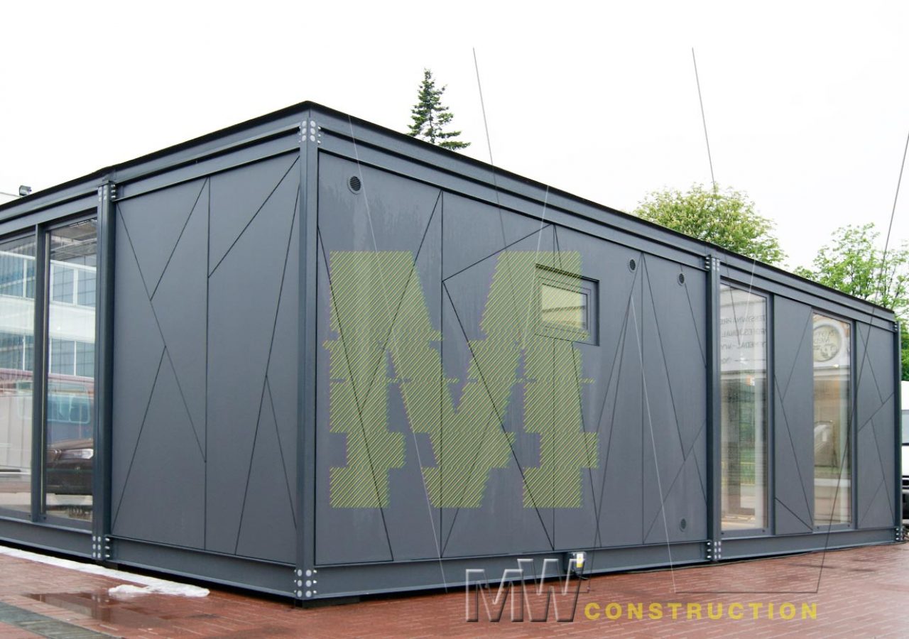 MODERNÍ, 100% MOBILNÍ PAVILIE – m&w construction