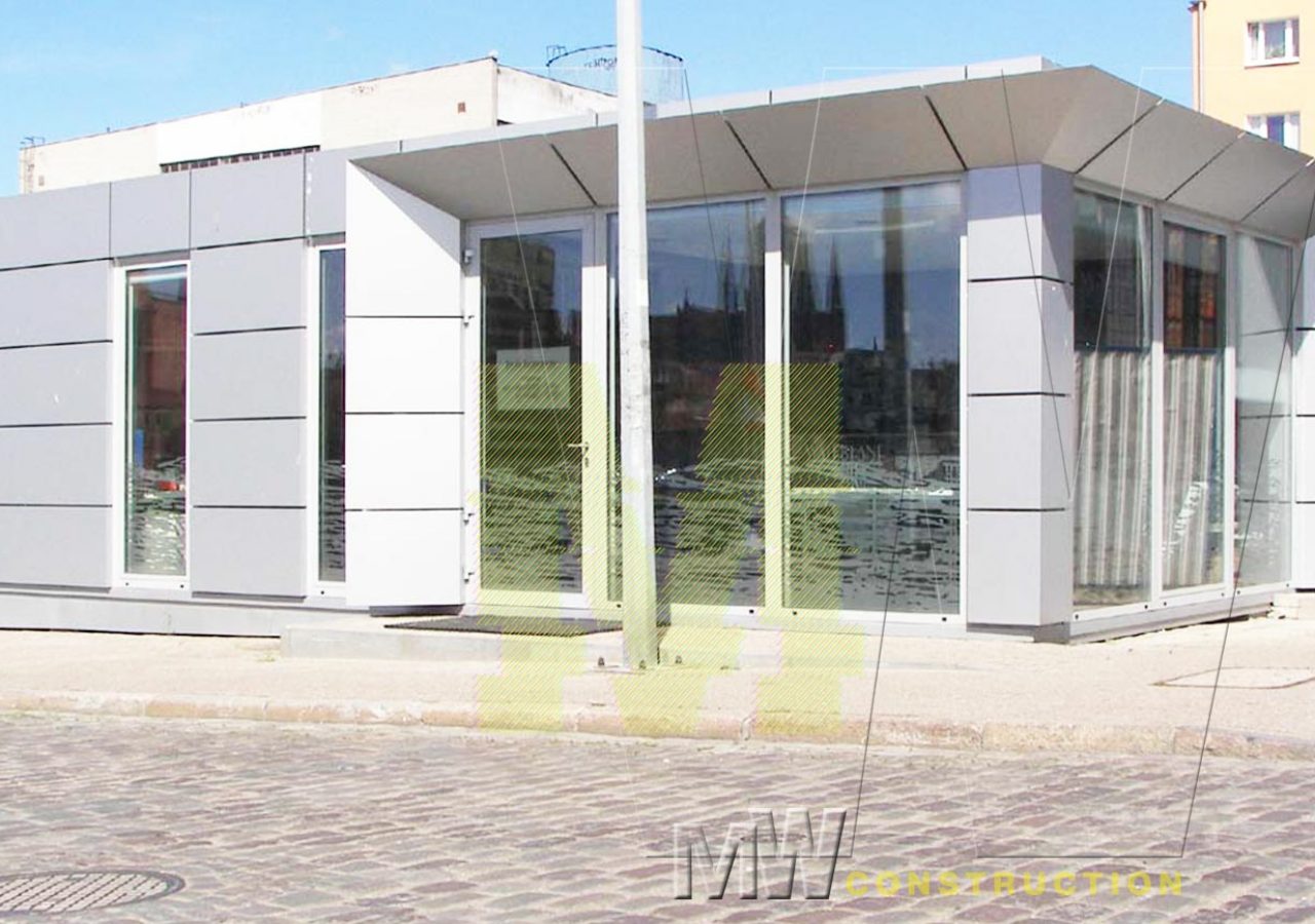 Naše zařízení jsou vyrobena z ocelové konstrukce a sendvičových panel