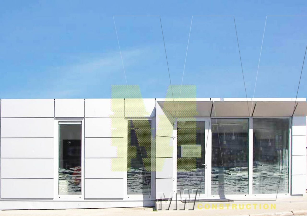 Pavilony sociální - M&W CONSTRUCTION