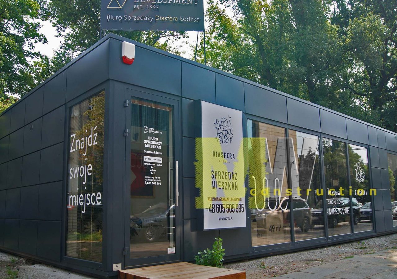 Obchodní pavilony – pronájem, město Praha - M&W CONSTRUCTION