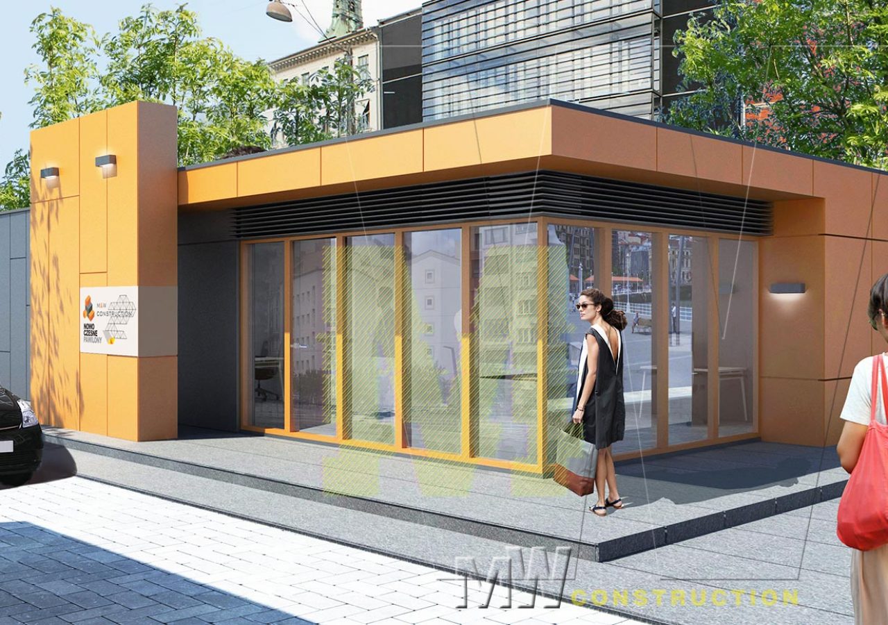 Ceny komerčních pavilonů - M&W CONSTRUCTION
