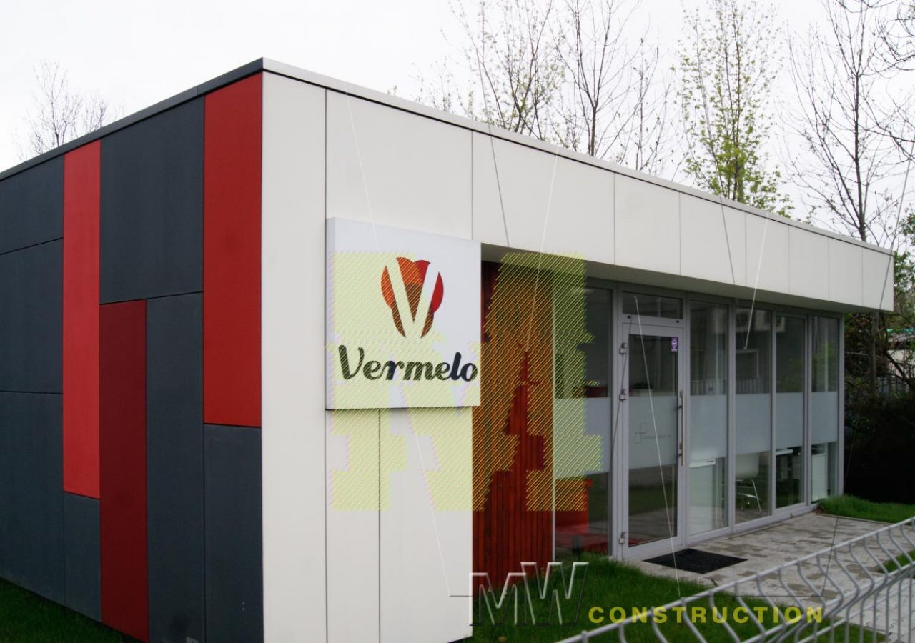 výroba komerčních pavilonů - M&W CONSTRUCTION