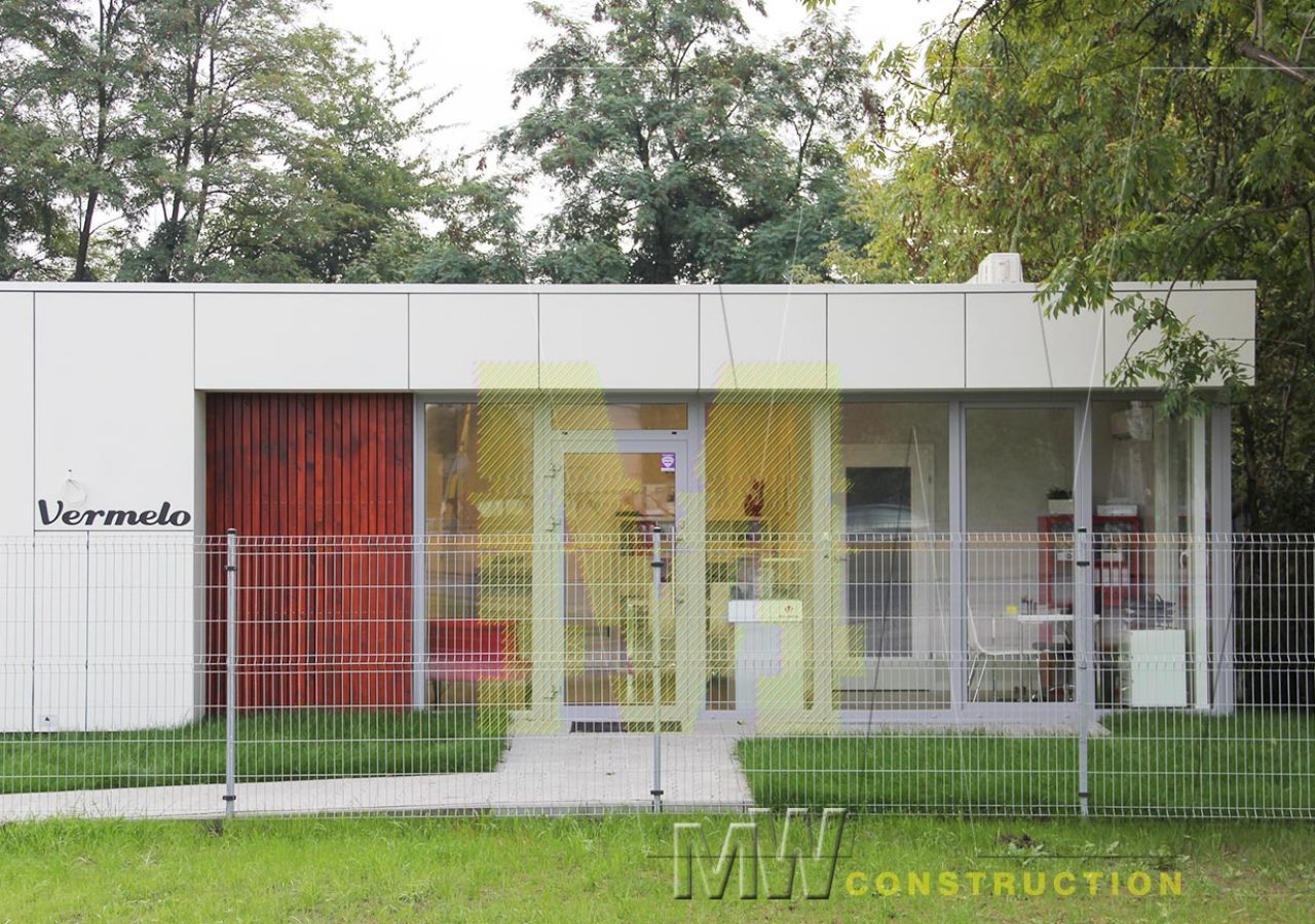 modulární konstrukce, na prodej komerční pavilon