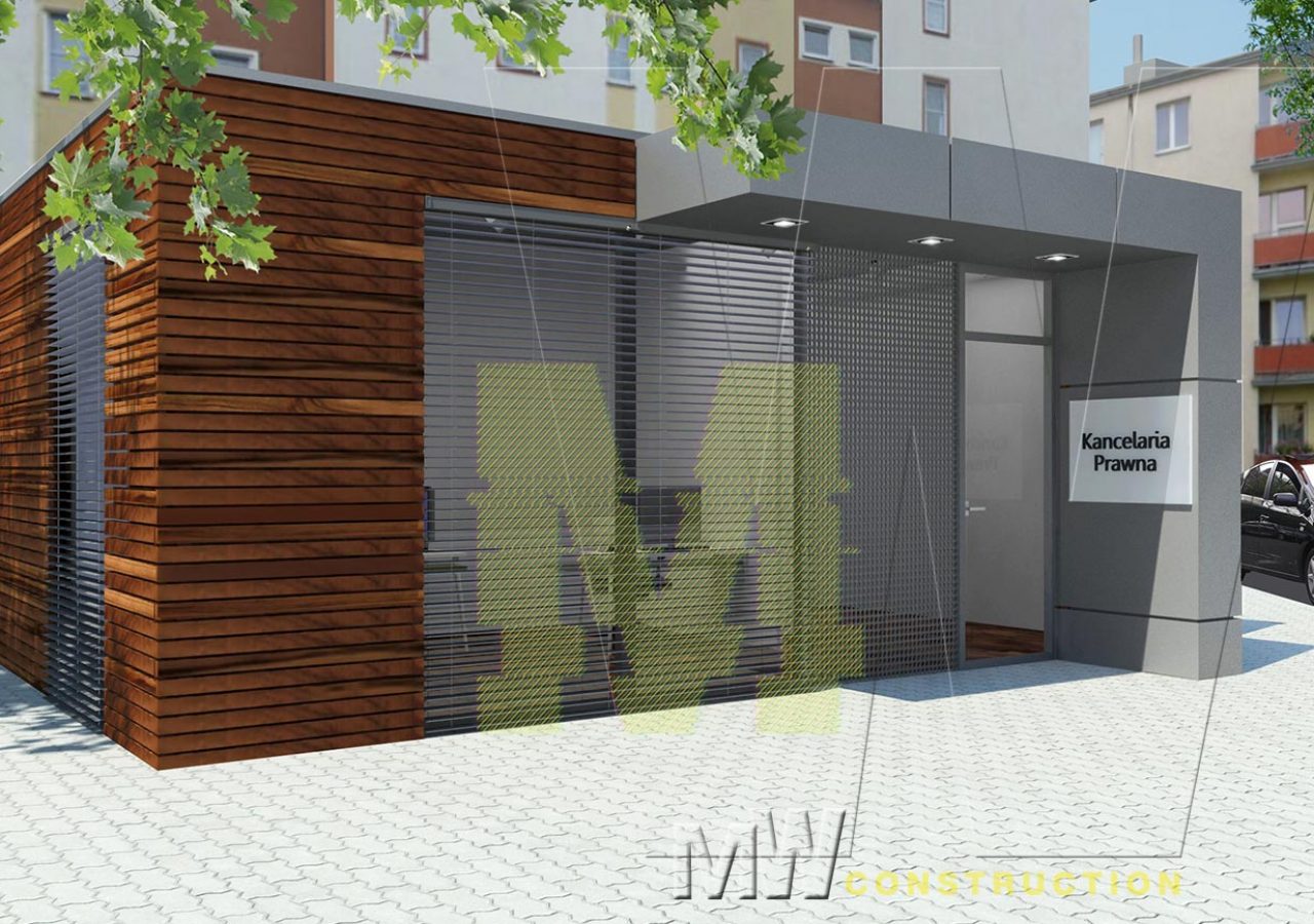 architektura, fasády, moderní pavilony - M&W CONSTRUCTION