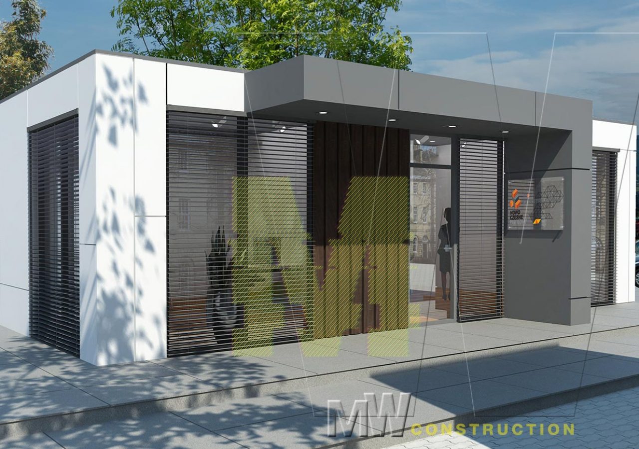 modulární konstrukce, na prodej komerční pavilon – m&w construction