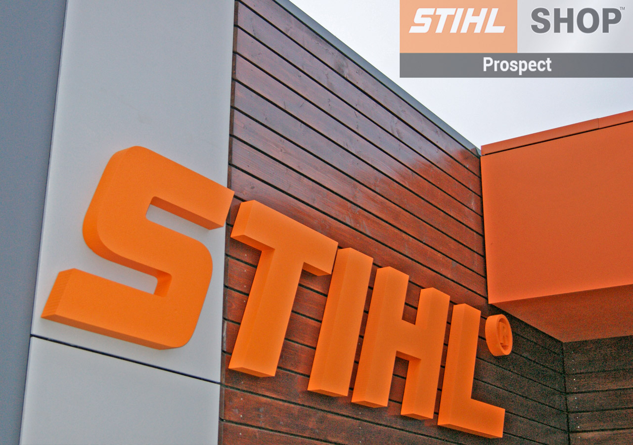 Showroom zez pro STIHL  163m2
